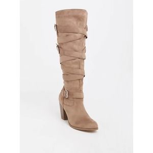 Torrid Tan Heeled Boots